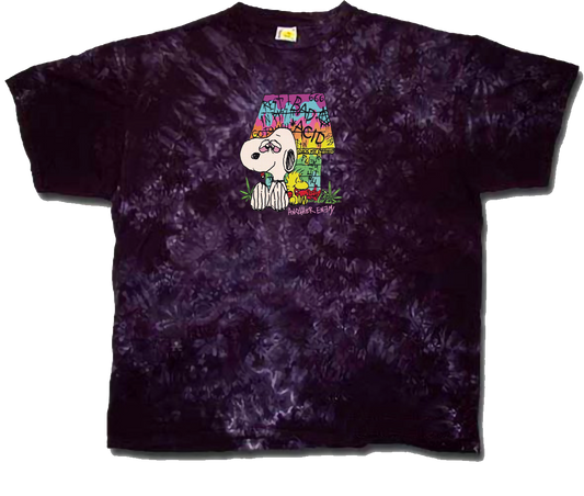 Acid Bath T-Shirt Black Tie Dye