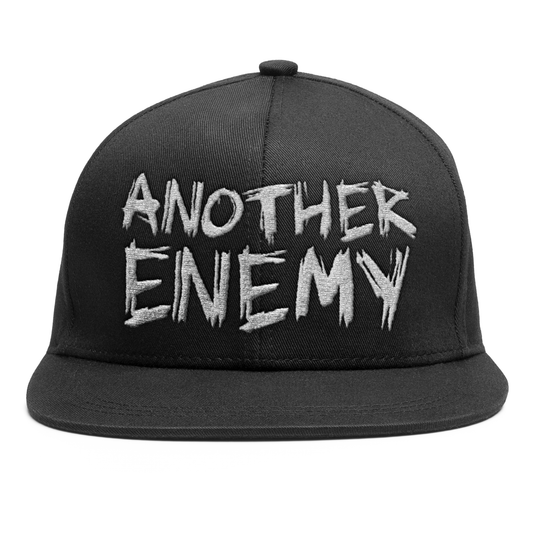 Another Enemy  Logo Snapback Hat Black