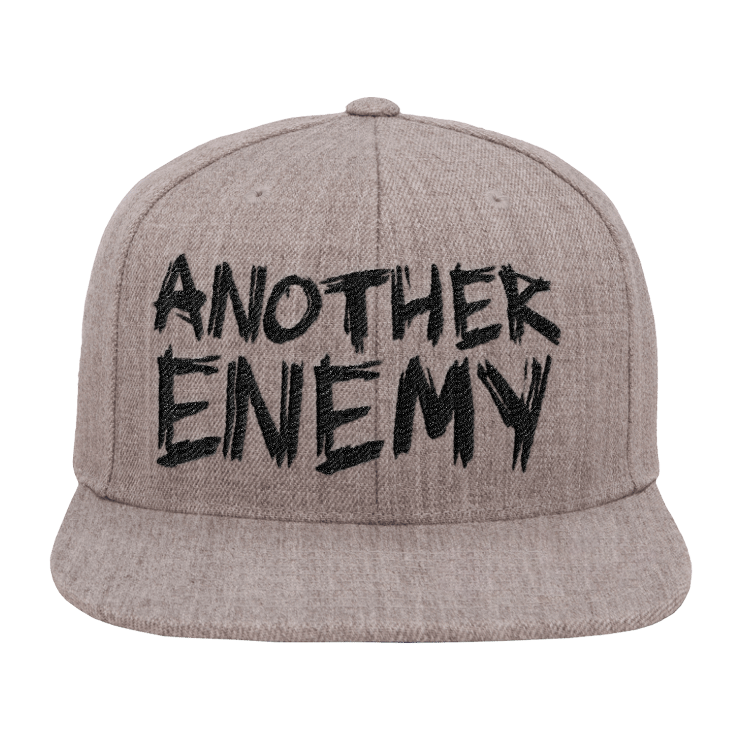 Another Enemy Logo Snapback Hat Grey
