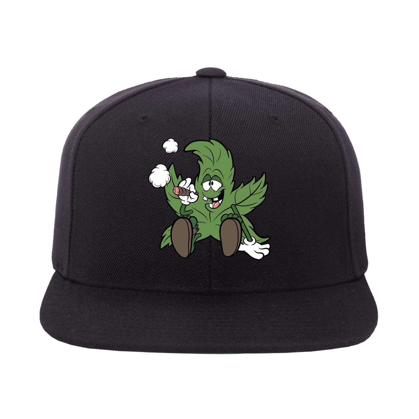 Plant Life Hat Black